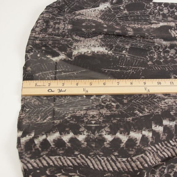 IRO Akley Silk Faux Wrap Snake Print Argent Black White Mini Dress Sz 40 / US S - Picture 9 of 10